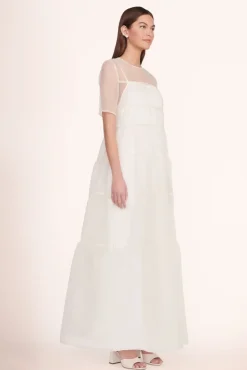 STAUD -HYACINTH DRESS - WHITE