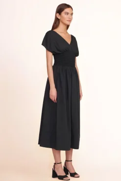 STAUD -JACKSON DRESS - BLACK
