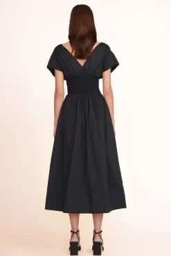 STAUD -JACKSON DRESS - BLACK