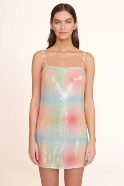 STAUD Occasion Dresses-JENNY DRESS - MULTI AURA