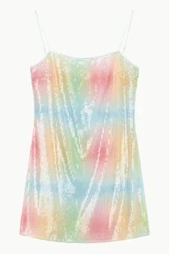 STAUD -JENNY DRESS - MULTI AURA