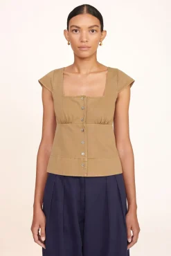 STAUD -JULIA TOP - ROSEMARY