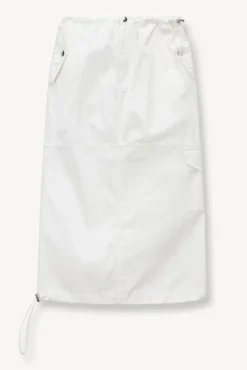STAUD -JUSTINE SKIRT - IVORY
