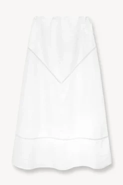 STAUD -KATHLEEN SKIRT - WHITE