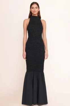 STAUD -KIERA DRESS - BLACK