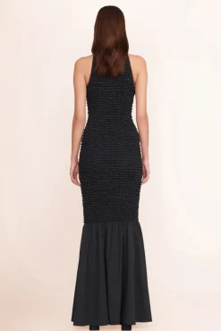 STAUD -KIERA DRESS - BLACK