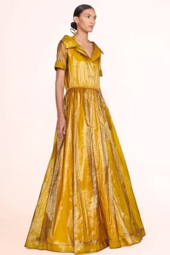 STAUD Occasion Dresses-LACY DRESS - DANDELION