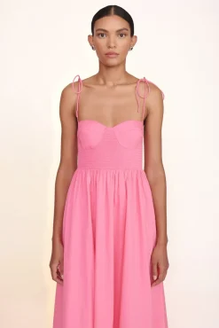 STAUD -LANDRY DRESS - PLUMERIA