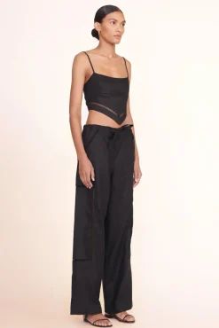 STAUD -LOYALTY TOP - BLACK