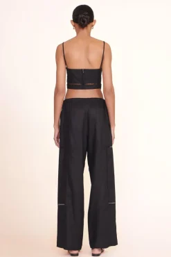 STAUD -LOYALTY TOP - BLACK