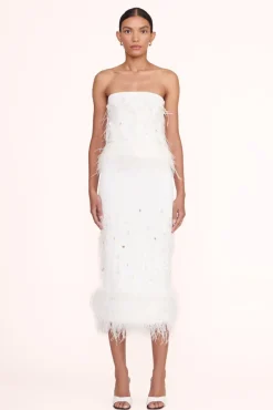 STAUD Bridal Dresses-MAKAYLA SKIRT - IVORY