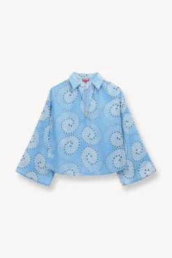 STAUD -MARISSA TOP - SHALLOW WHIRLPOOL