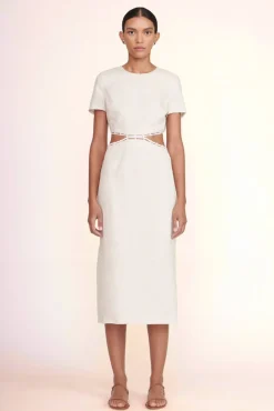 STAUD -MATTEO DRESS - NATURAL