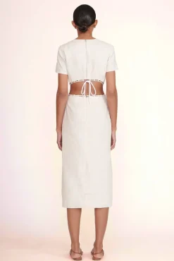 STAUD -MATTEO DRESS - NATURAL