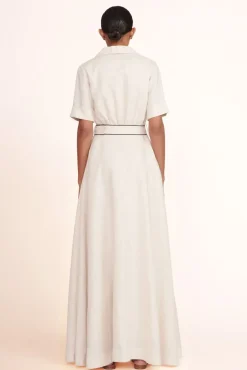 STAUD -MILLIE DRESS - NATURAL BLACK