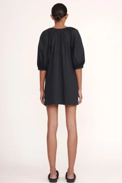 STAUD -MINI VINCENT DRESS - BLACK