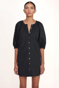 STAUD -MINI VINCENT DRESS - BLACK