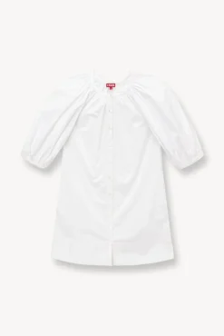 STAUD -MINI VINCENT DRESS - WHITE