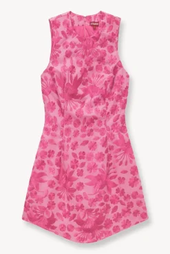 STAUD -MORGAN DRESS - BLOSSOM GARDEN PARTY