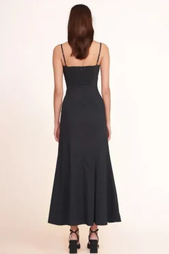 STAUD -NATALY DRESS - BLACK