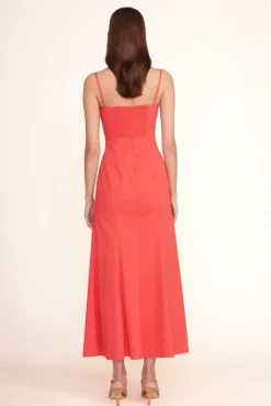 STAUD -NATALY DRESS - HIBISCUS