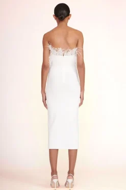 STAUD Bridal Dresses-NELLIE DRESS - WHITE