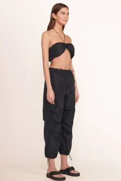 STAUD -NORA TOP - BLACK