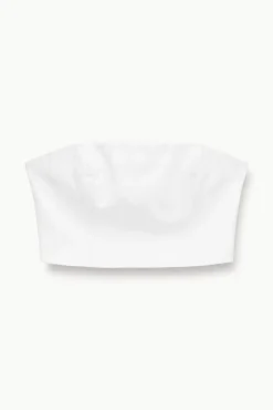 STAUD -NYLA TOP - WHITE