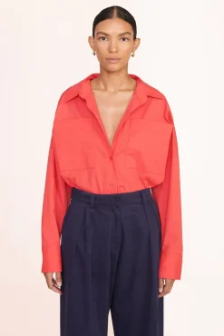STAUD -PAYTON TOP - HIBISCUS