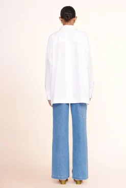 STAUD -PAYTON TOP - WHITE