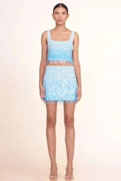 STAUD -REBECCA SKIRT - SHALLOW