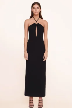 STAUD - ABIGAIL DRESS BLACK