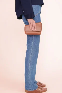 STAUD - ACUTE CROSSBODY BAG TAN