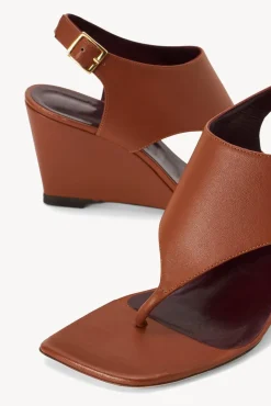 STAUD - ALEX WEDGE TAN