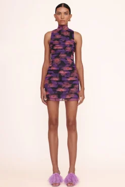STAUD - ANISE FEATHER HEEL LILAC