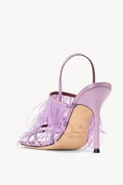 STAUD - ANISE FEATHER HEEL LILAC