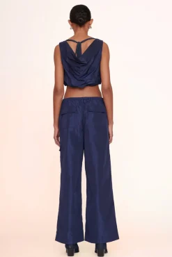 STAUD - ARIA TOP NAVY
