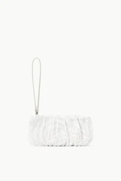 STAUD Bridal Accessories- BEADED BEAN BAG CREAM SWIRL