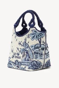 STAUD - BEADED COTE BAG TOILE DE PUP