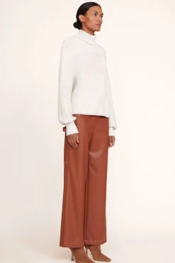 STAUD - BENNY SWEATER IVORY