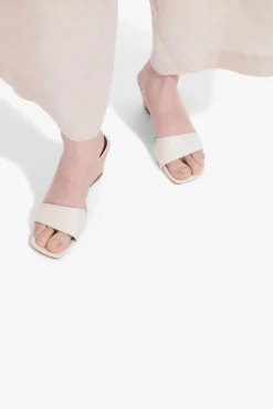 STAUD - BILLIE ESPADRILLE WEDGE NATURAL CREAM