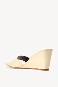 STAUD - BILLIE WEDGE CREAM