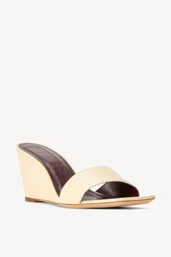 STAUD - BILLIE WEDGE CREAM