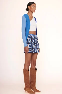 STAUD - BRAZING SKIRT ACID COBALT