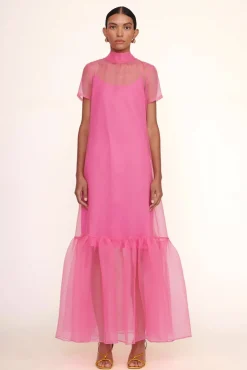 STAUD Occasion Dresses- CALLUNA DRESS BLUSH