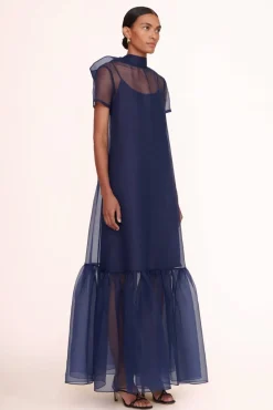 STAUD - CALLUNA DRESS NAVY