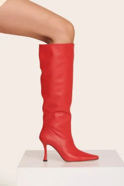 STAUD - CAMI BOOT CHERRY