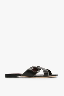 STAUD - CAMILLE SANDAL BLACK
