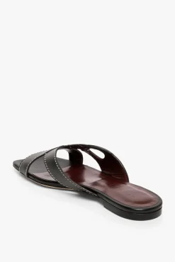 STAUD - CAMILLE SANDAL BLACK