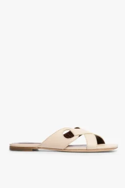STAUD - CAMILLE SANDAL CREAM